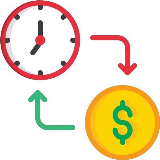 Time Icon Is Money Lifespan Icon Png Time Saving Icon