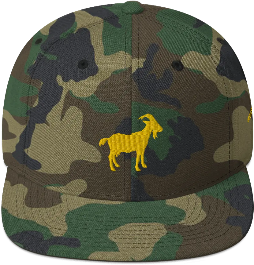 Goat Camouflage Snapback Hat Camouflage Sex Hat Png Goat Transparent