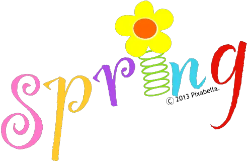 Download Free Png Think Spring Clipart Clip Art Library Border Spring Clip Art Spring Clipart Png