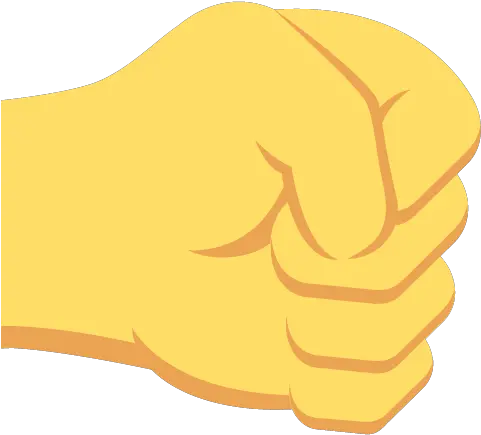 Right Facing Fist Emoji Emoticon Vector Dibujo De Puño Hacia La Derecha Png Fist Emoji Png
