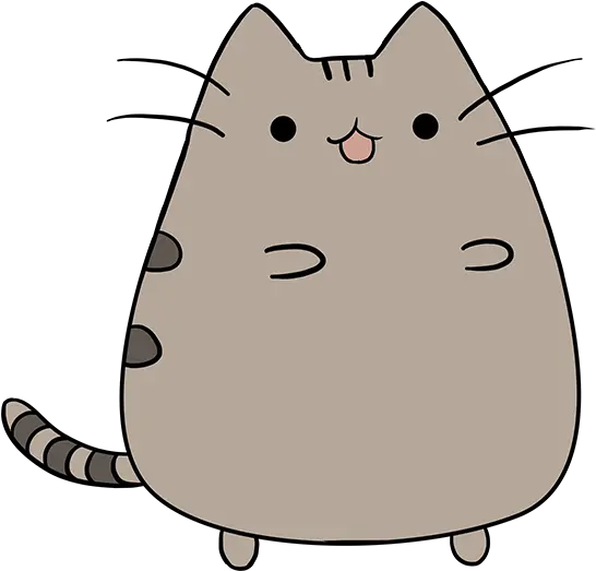 How To Draw Pusheen The Cat Really Easy Drawing Tutorial Cute Cartoon Cats To Draw Png Pusheen Cat Png