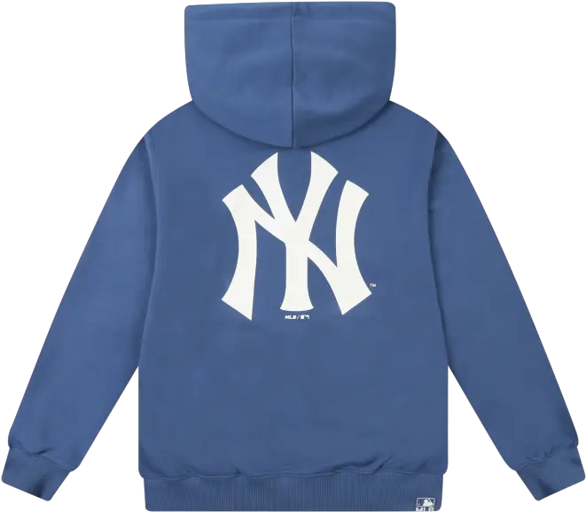 Big Logo Training Zip Up Hoodie New York Yankees New York Hooded Png Yankees Logo Png