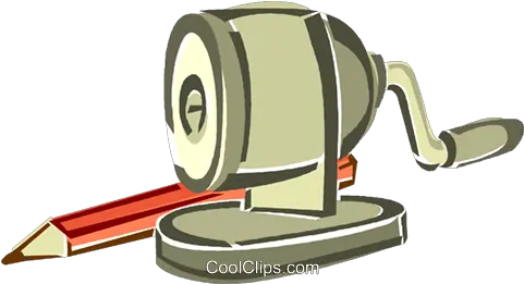 Pencil Sharpener Royalty Free Vector Clip Art Illustration Clip Art Pencil With Sharpener Png Pencil Sharpener Png