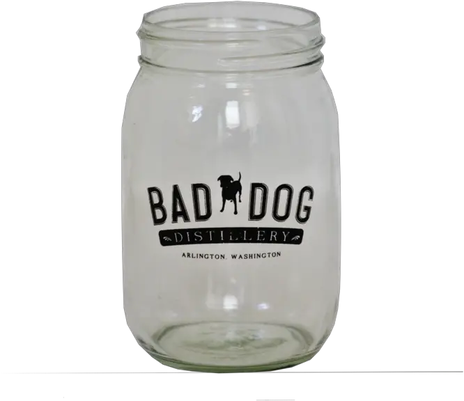 Bad Dog Mason Jar Distillery Png