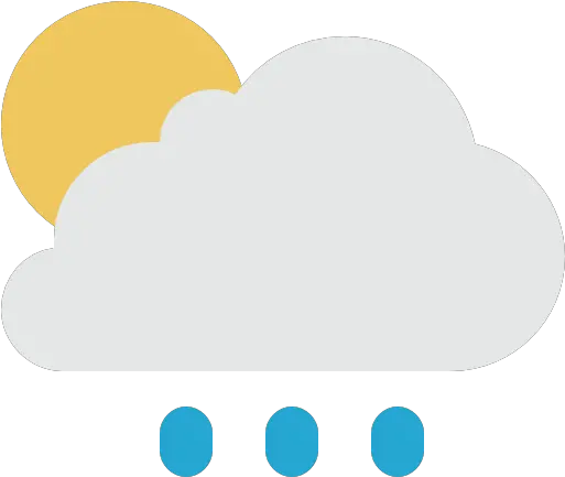 Rain Free Weather Icons Dot Png Weather Channel Thunderstorm Icon
