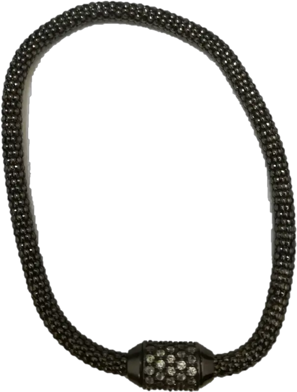 Download Hd The Gunmetal Lasso Bracelet Transparent Png Bead Lasso Png