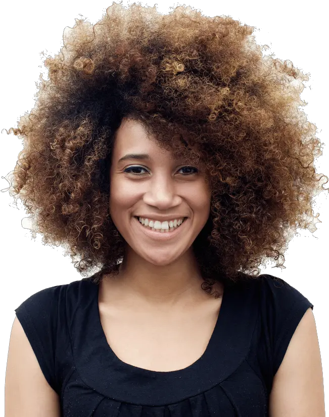 Download Afro Woman Png Afro Hairstyle For Girl Png Afro Png