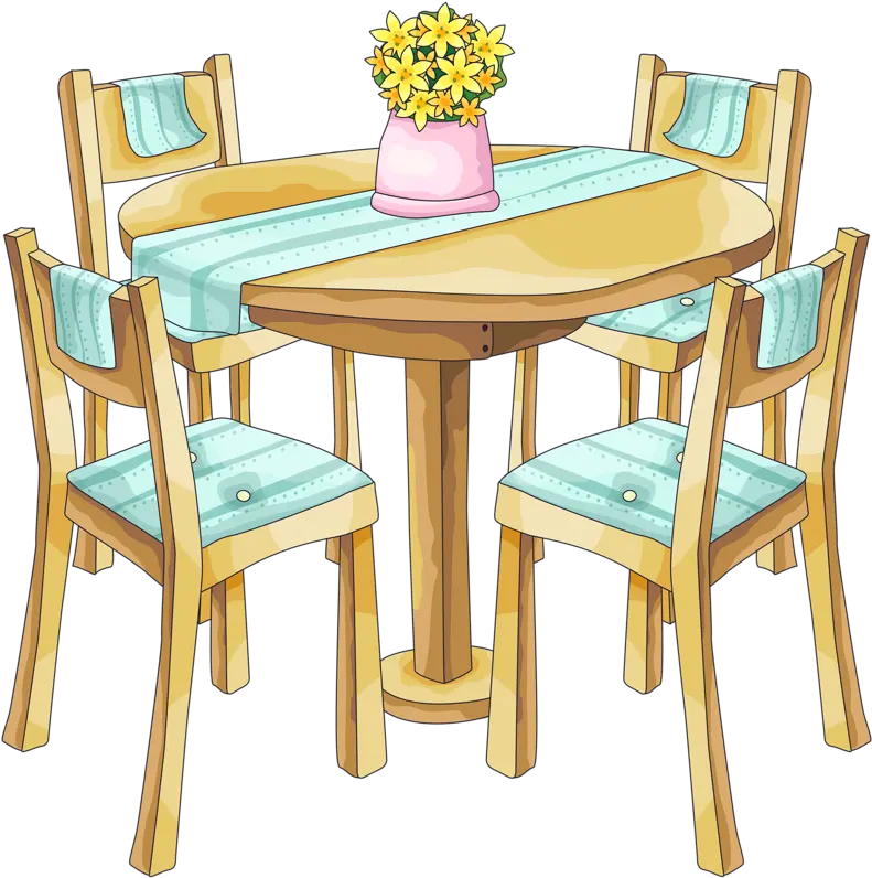Dinner Table Clipart Png Dining Room Clip Art Table Clipart Png