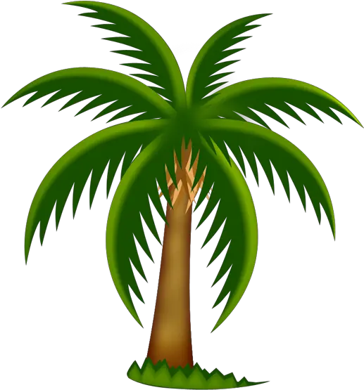 Painted Palm Tree Png Clipart Date Palm Tree Clipart Palm Tree Clip Art Png