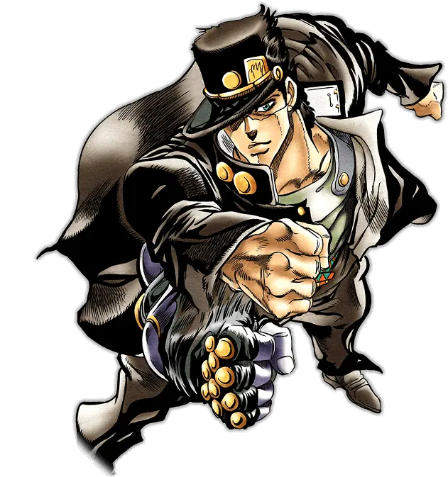 Jotaro Kujo Jotaro Kujo Transparent Png Finger Png