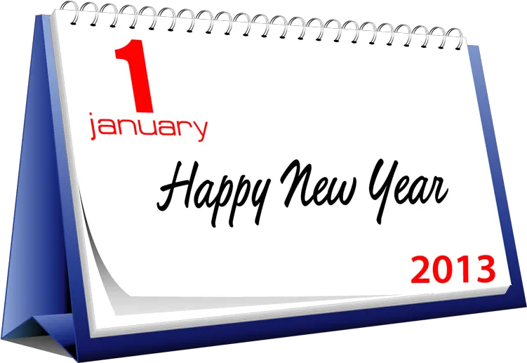 Table Calendar Png 3 Image January 1st New Year Calendar Png