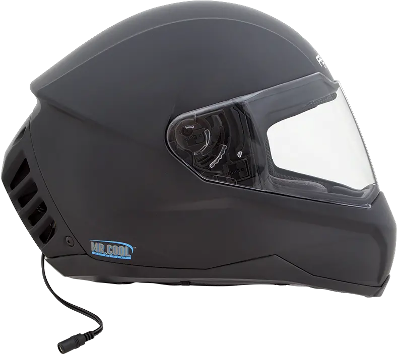 Ach 1 Air Conditioned Helmet Matte Black Casco Con Aire Acondicionado Por Dentro Png Motorcycle Helmet Png