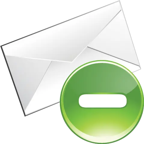 Delete Email Green Icon Download Free Icons Horizontal Png Mail Icon Green