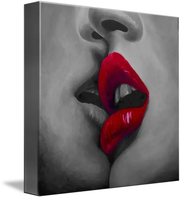 Kiss Red Focus By Png Mark Transparent