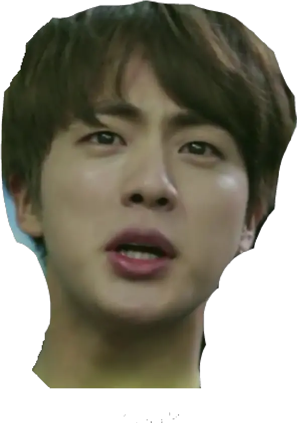 Bts Derpface V Freetoedit Bts Jin Face Png Jin Png