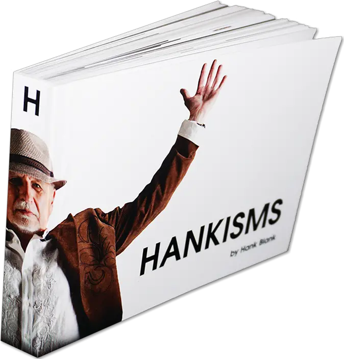 Hankisms By Hank Blank Gentleman Png Blank Book Cover Png