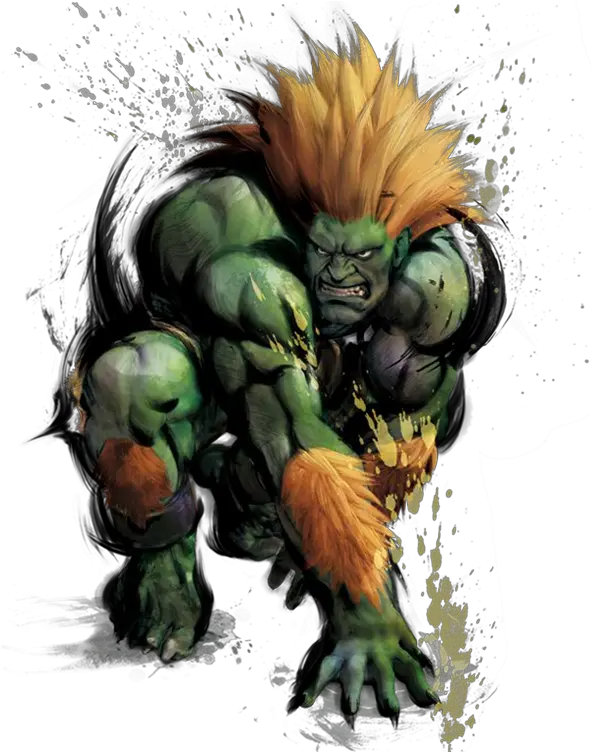 Warrior Fighter Carnivoran Tekken Iv Ii Blanka Street Fighter Wallpaper Hd Png Fighter Png