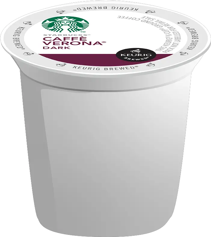 24 Starbucks Caffe Verona Keurig Pods Ice Cream Png Starbucks Cup Png