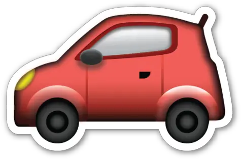 Emoji Stickers Emoji Auto Png Car Emoji Png