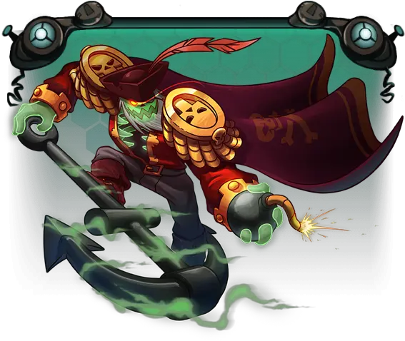 Awesomenauts Characters Tv Tropes Awesomenauts Captain Mcpain Png Under Armour Nitro Icon Low Mc
