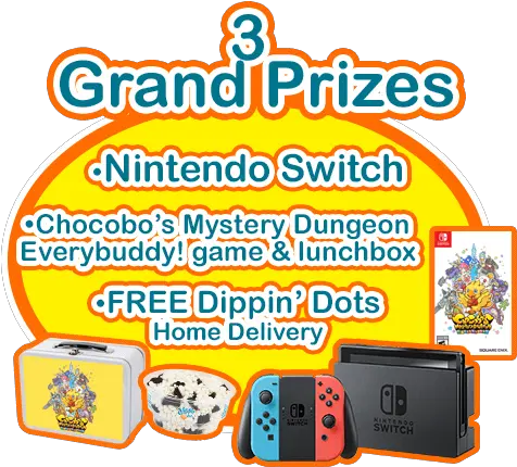 Chocobou0027s Mystery Dungeon Partners With Dippinu0027 Dots For A Portable Png Chocobo Png