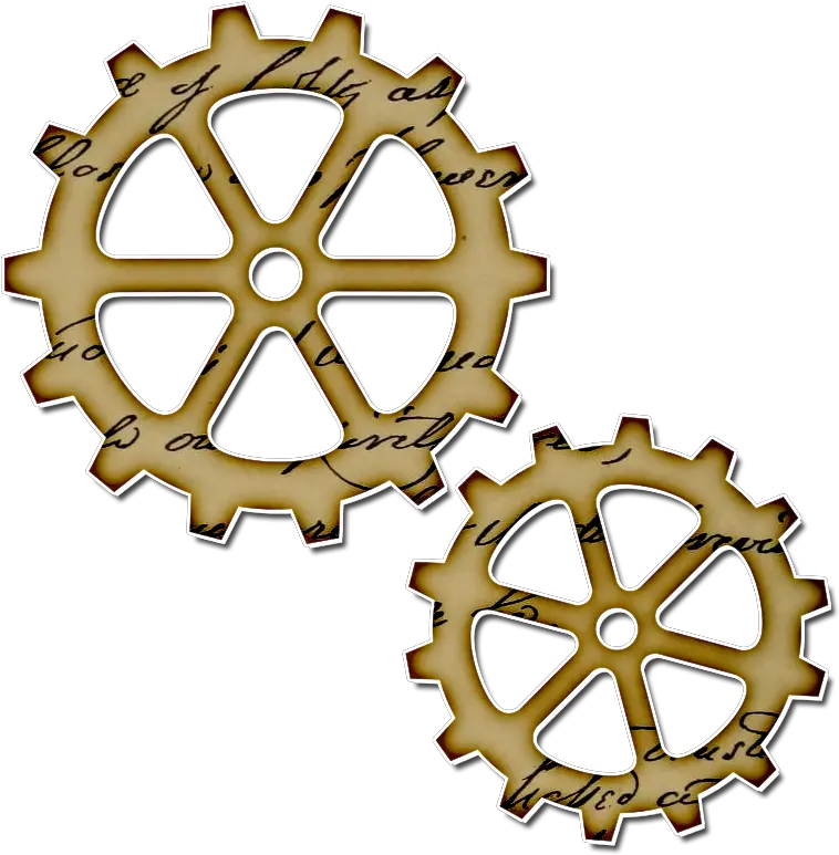 Gears Cliparts For Free Clipart Gears Steampunk Png Gear Transparent