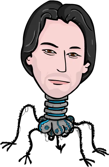 Keanu Reeves Is Rarely Seen Outside Cartoon Png Keanu Reeves Png