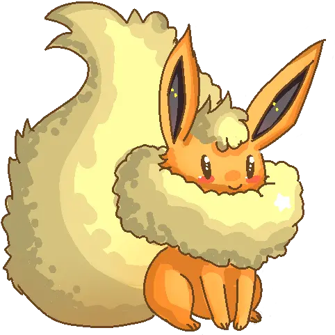 Vp Pokémon Thread 27150513 Cute Flareon Transparent Png Flareon Transparent