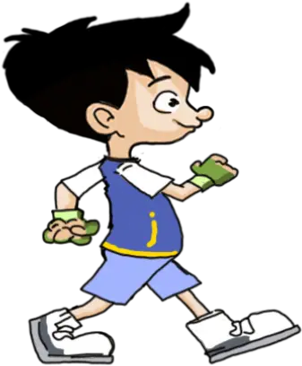 Run Boy Character Animations Photoshop Animasi Anak Sekolah Berjalan Png Run Png