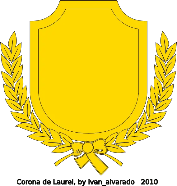 Corona Vector Png Yellow Shield Transparent Logo Logo Shield Yellow Blank Shield Logo