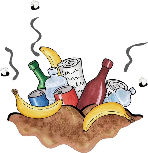 Landfill Food Waste Landfill Cartoon Transparent Cartoon Png Wasted Png