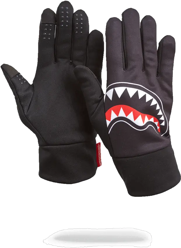 Download Black Shark Mouth Gloves Png Sprsyground Black Gloves Gloves Png