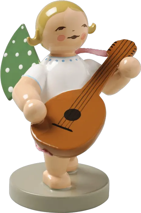 Angel With Lute Png