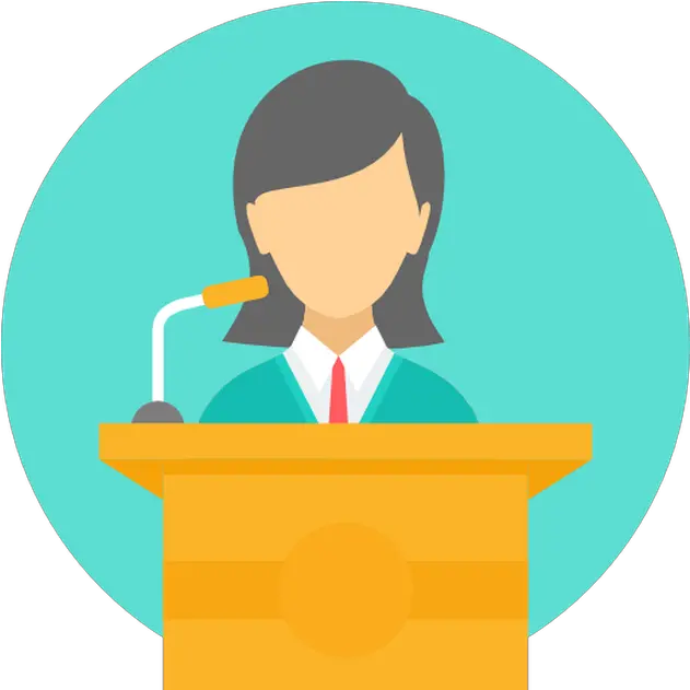 Participate Wicys Vector Public Speaking Icon Png Presentation Png