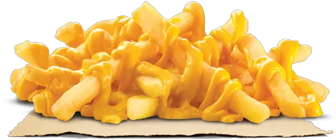 Burger King Cheesy Fries French Fries With Cheese Png Fry Png