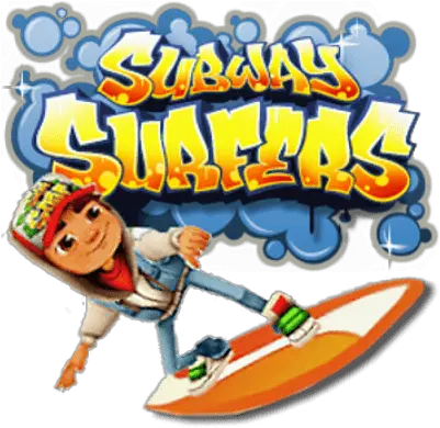 Subway Surfers Character And Logo Subway Surfers Logo Png Subway Png