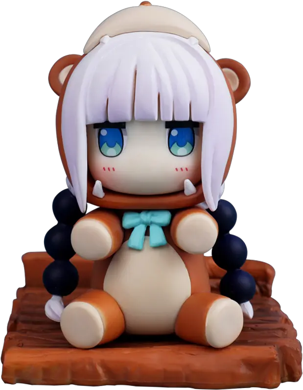 One Pc 9cm Q Version Action Kobayashi Figure Doll Pvc Kanna Kamui Figura Cartoon Png Kanna Kamui Png