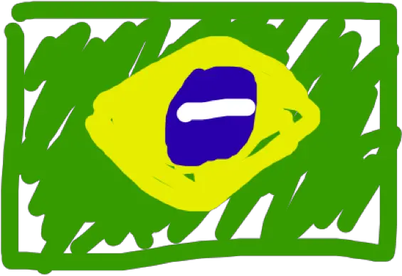 Terrible Brazil Flag Layer Clip Art Png Brazil Flag Png