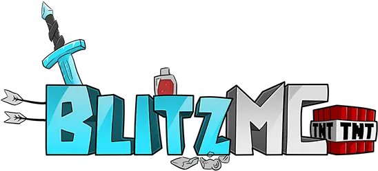 Blitzmc Minecraft Server Logo Minecraft Server Png Minecraft Logo