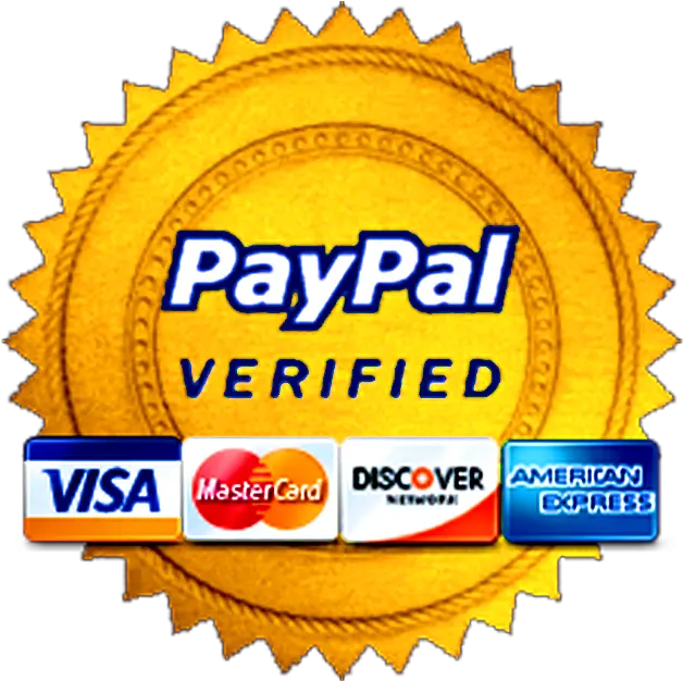 Paypal Verified Seal Png Hd Paypal Verified Icon Png Paypal Logo