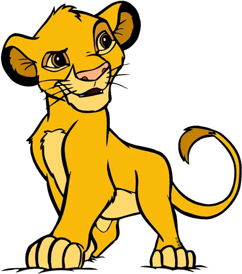 Simba Background Png Dibujos El Rey Leon Animado Simba Png