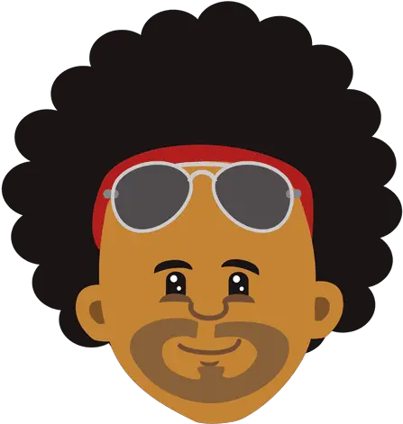 Black Man Cartoon Head Afro Dibujos De Un Negro Png Afro Png