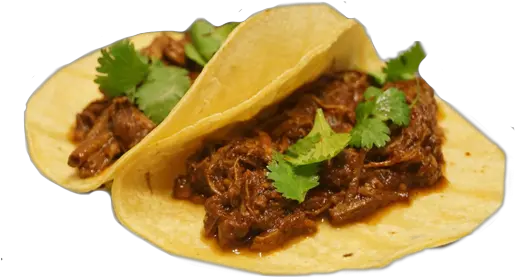 Download Barbacoa Pulled Pork Taco Png Tacos Png