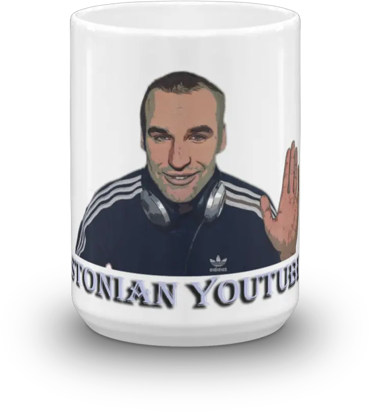 Estonian Youtuber Mug Coffee Cup Png Youtuber Png