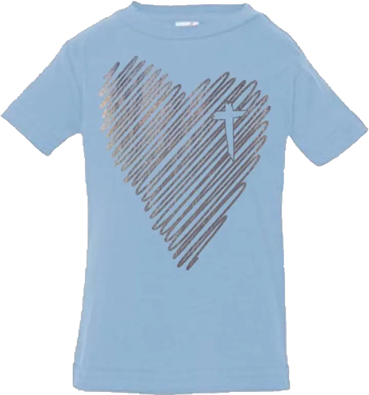 Baby Scribble Heart Tee Parrot Png Scribble Heart Png