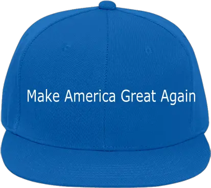 Make America Great Again Flat Bill Baseball Cap Png Make America Great Again Hat Png