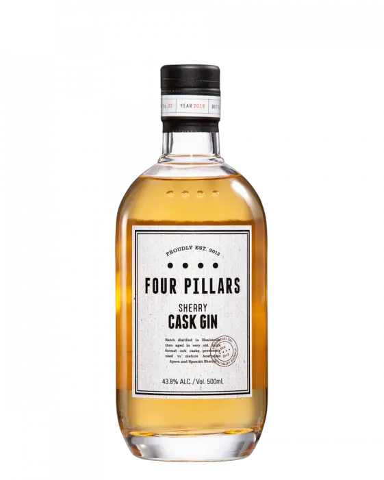 Four Pillars Sherry Cask Gin 2019 Edition Four Pillars Png Pillars Png