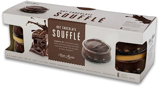 Hot Chocolate Soufflé U2013 Marie Morin Canada Ganache Png Hot Chocolate Transparent