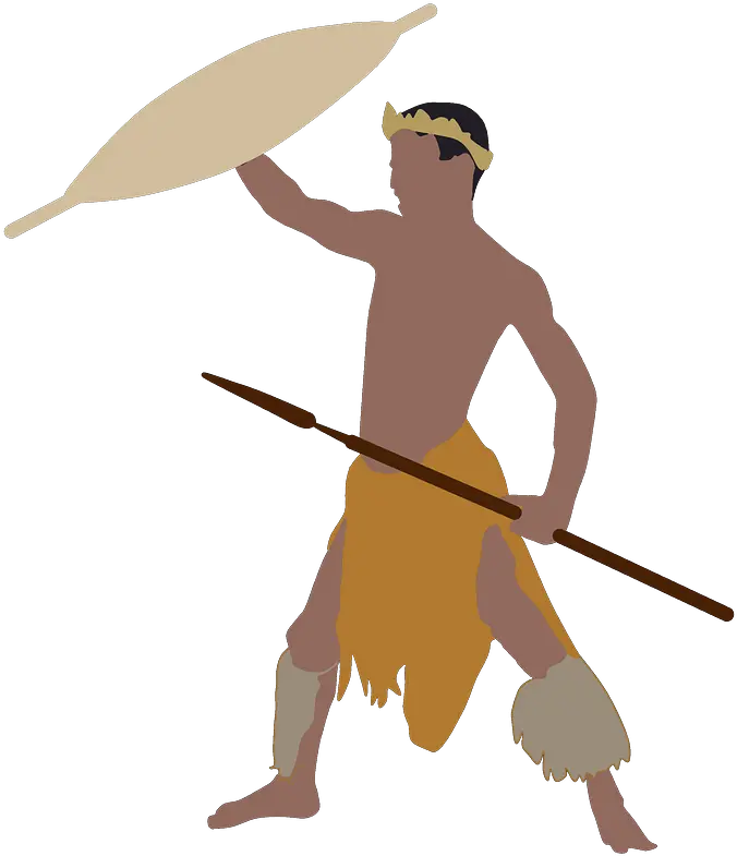 Clipart African Warrior Png Warrior Transparent