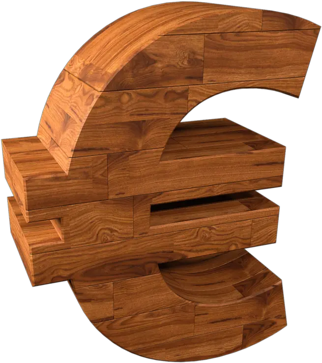 Transparent Png Euro Sign Wood Motosha Plywood Euro Png